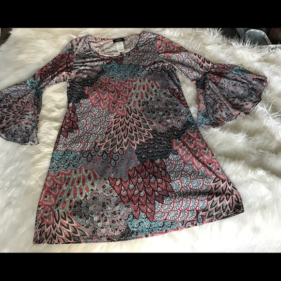 MSK LG P Boho Dress - Picture 2 of 7